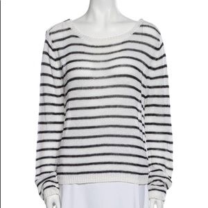 Linen Striped Sweater